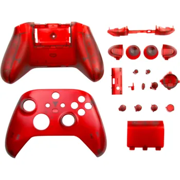 Herní konzole Přestavbová sada ovladače Xbox S/X červená