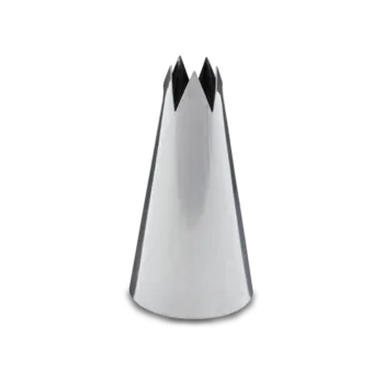 ZDOBICÍ ŠPIČKA - Pětizubá - NA VĚNEČKY / průměr 10 mm