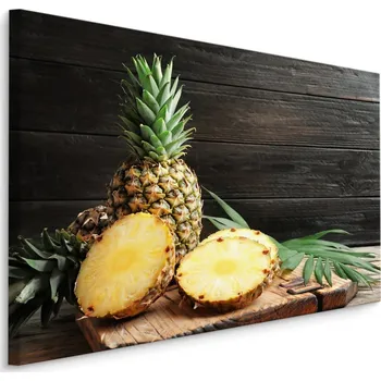 MyBestHome BOX Plátno Nakrájený Ananas Varianta: 100x70