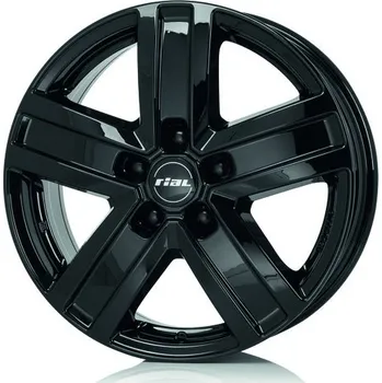 Alu kolo Alu disk RIAL Transporte 7.5x18, 5x118, 71.1, ET64 diamant-schwarz