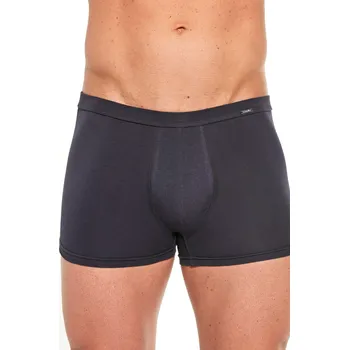 Boxerky Pánské boxerky mini AUTHENTIC 223 grafit L