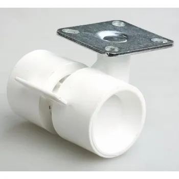 Pojezdové kolečko OGTM Designové kolečko s brzdou SPEED 40 mm / Bílé 40 mm