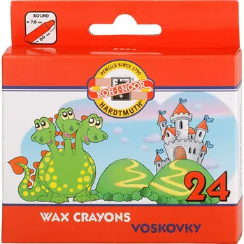 Kresba KOH-I-NOOR Voskovky 8234/24 krátké papír [24 ks]