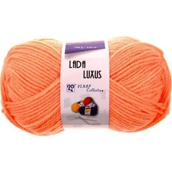 Příze Příze Lada Luxus, oranžová, 53101