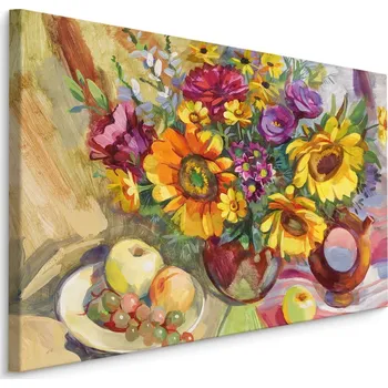 Plátno Květinová Kompozice I. Varianta: 30x20