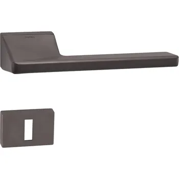 Dveřní kování MP KOVÁNÍ TI - SALINAS - RT 4130RT Provedení: KL/KL. na rozetách (bez spodní rozety), Povrch: TITAN