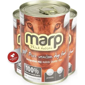 Krmivo pro psa Marp Holistic Dog konzerva Pure Venison SET 6x 400 g