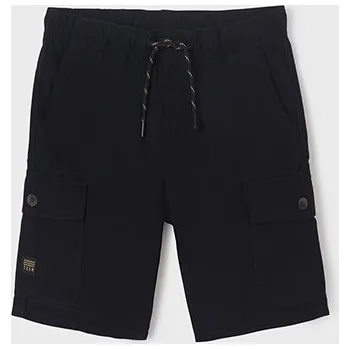 Chlapecké kraťasy Mayoral Chlapecké kraťasy 6207 černé Rozměr: 166 (16 let)