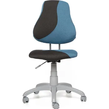 ALBA židle FUXO S-line Bombay Modrá/šedá + DÁREK ZDARMA