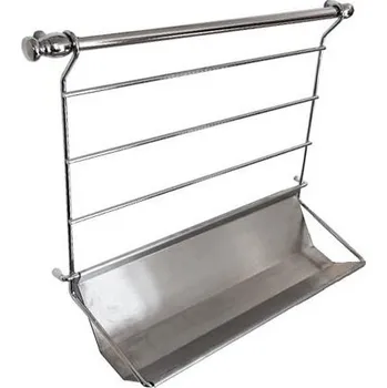 Drátěná police Interex Závěsná police na naběračky / Chrom