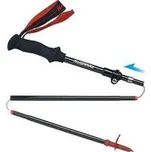 Naturehike karbonová skládací treková hůlka ST07 115-135cm 190g - růžová