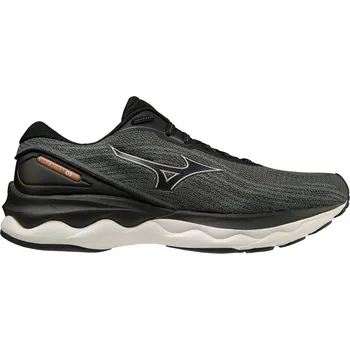 Pánská běžecká obuv Boty Mizuno Wave Skyrise 3 Black/silver/orange cooper Podkarta: 44,5