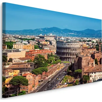 Plátno Panorama Říma 3D Varianta: 30x20