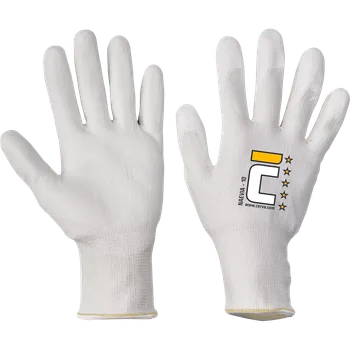 Pracovní oblečení NAEVIA rukavice dyneema/nylon bílé cut B - 08