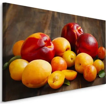 Obraz MyBestHome BOX Plátno Nektarinky S Meruňkami Varianta: 30x20