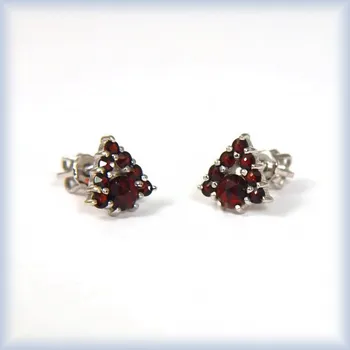 Náušnice bílé zlato