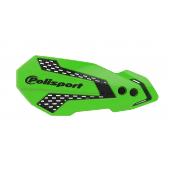 Chrániče páček POLISPORT MX FLOW s montážní sadou Green 05/Black