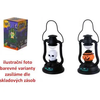 Karnevalový doplněk Lampa na halloween se zvukem a světlem