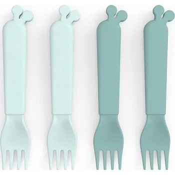 DONE BY DEER set vidliček RAFFI Modrá