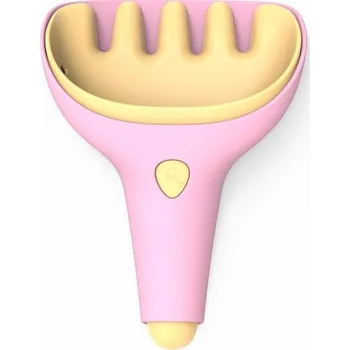 Hračka na písek QUUT Raki růžová/žlutá - Hrábě a lopatka
