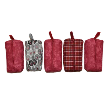 Papírový kapesník Obal na kapesníčky mix červený