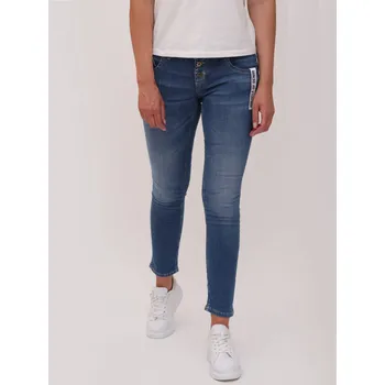 Dámské tričko M.O.D.miracle of denim M.O.D. dámské džíny Ulla slim fit crane blue Velikost: 26/30