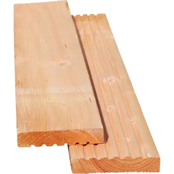 Terasové prkno Rettenmeier Prkno terasové Borovice impreg. mediterran, (rýhov./část.rýhov), 28x145x3000mm