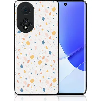 Pouzdro na tablet VSECHNONAMOBIL 48027 MY ART Silikonový obal Honor 50 / Huawei Nova 9 -ORANGE TERRAZZO (165)
