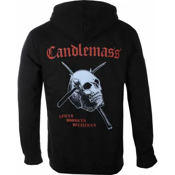 Pánská mikina mikina s kapucí pánské Candlemass - EPICUS DOOMICUS METALLICUS - RAZAMATAZ - ZH282 - XXL
