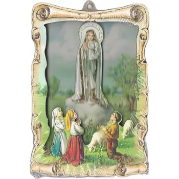 3D puzzle Panna Maria Fatimská 3D (3D obrázek na zavěšení)