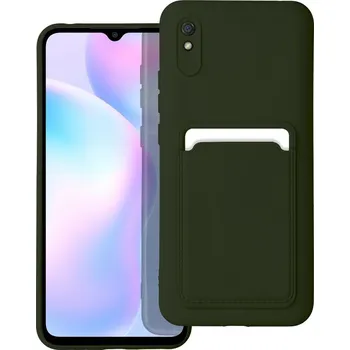 Náhradní kryt pro mobilní telefon Kryt Forcell Card Case Xiaomi Redmi Note 11 / 11S zelený