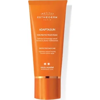 Přípravek na opalování Institut Esthederm Bronz Repair Moderate Sun opalovací krém obličej a dekolt 50 ml