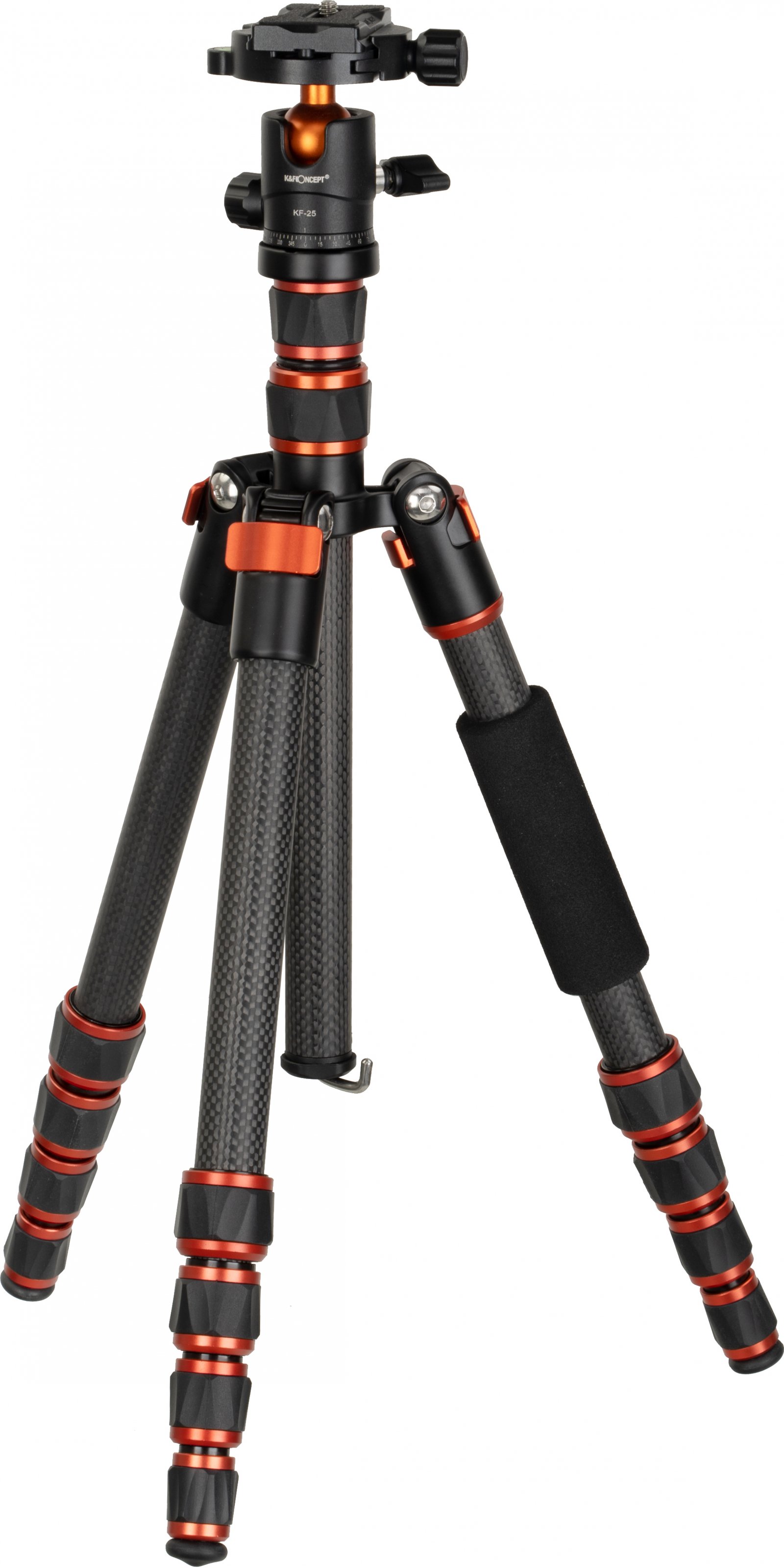 K&F Concept stativ na fotoaparát a kameru - tripod (1 500 mm - Carbon)