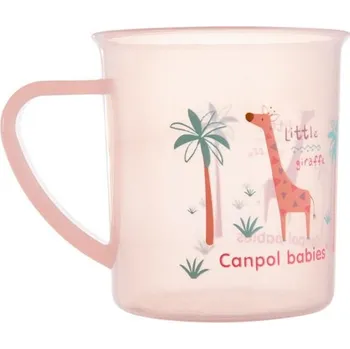 Canpol babies Afrika 170 ml růžový/žirafka