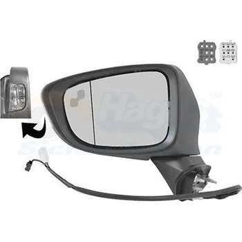 Auto zrcátko Vnější zpětné zrcátko VAN WEZEL 2766827