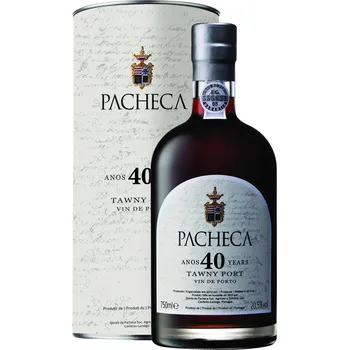 Víno Portské víno Pacheca Porto Tawny 40 Years, Quinta da Pacheca, červené, sladké, 0,5l