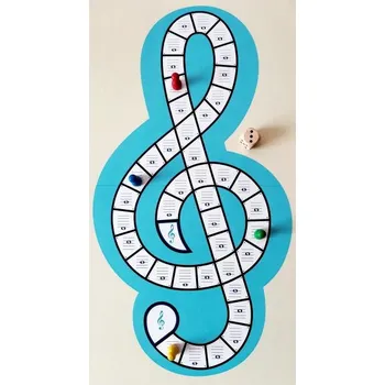 Vozar V houslovém klíči - didaktická hra