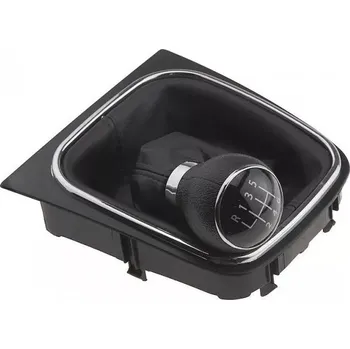 Hlavice řadicí páky TSM Tuning Řadící páka Volkswagen Golf VI (2008 - 2013) s manžetou a rámečkem - 6 rychlostí