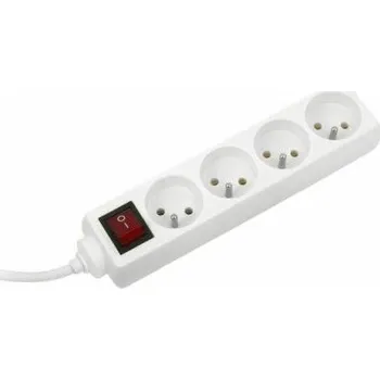 Prodlužovací kabel Konnoc DX-4FS 3m čtyřzásuvka s vypínačem
