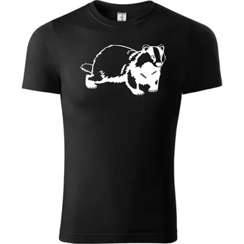 Chlapecké tričko Fenomeno Dětské tričko Jezevec - černé Velikost: 158cm/12 let