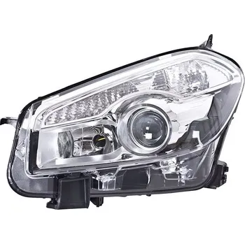 Přední světlomet ACI NISSAN QASHQAI 10- přední světlo H7+H7 s čočkou (el. ovládané) L