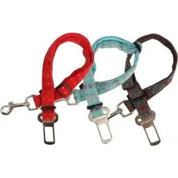 Postroj pro psa Puppia Yuppie Dog Seatbelt Lead bezpečnostní pás do auta - M varianta modrá