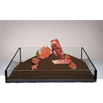 Dekorace do akvária Red Jasper M