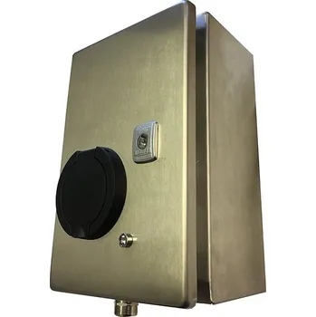 Nabíjecí stanice pro elektromobil NS nerez 1x Mennekes