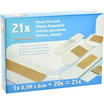 Náplast Comfort AID Náplast z netkané textilie, prúhledná, 21ks