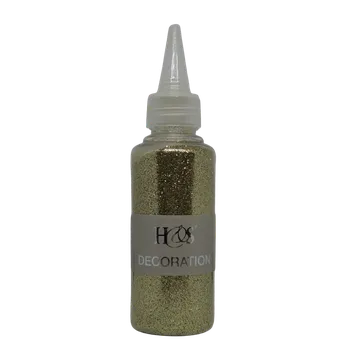 Ostatní Dekorativní třpytky metalické - XXL balení Barva: zlatá