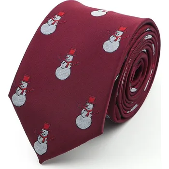 Kravata Amparo Miranda® Vánoční kravata Viola Bordo 8137-35