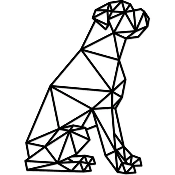 Vsepropejska Boxer dřevěná dekorace na zeď Rozměr (cm): 35 x 25,2, Typ: Boxer 1