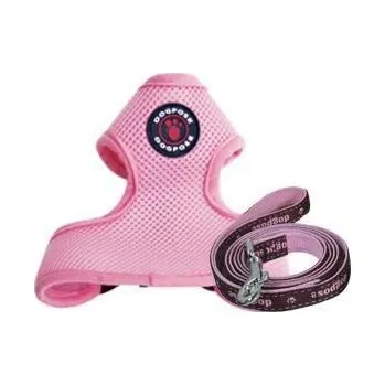 Postroj pro psa Dog Pose Air Mesh Harness kšíry růžová varianta M