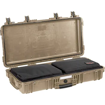 Explorer Cases® Odolný vodotěsný kufr 7814 / s pouzdrem, Barva: Písková